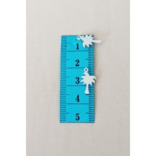 İsmiyle Al Oya Abiye Bileklik Kolye Pleksi Metalik Plastik Pul Gümüş Renk 8 Gram 90 Adet - BNC506