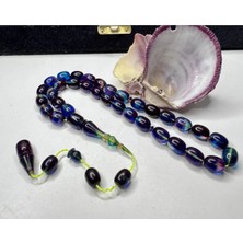 İskenderun Tesbih Iskenderun Tespih Reşit Zayed Usta Işçilikli Renk Cümbüşü Ateş Kehribar Tesbih