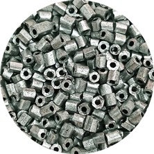İsmiyle Al Kesme Cam Boncuk 2mm - 60 Gram - Mat Gümüş - BNC381