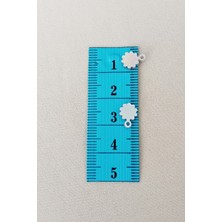 İsmiyle Al Oya Abiye Bileklik Kolye Pleksi Metalik Plastik Pul Gümüş Renk 8 Gram 100 Adet - BNC518