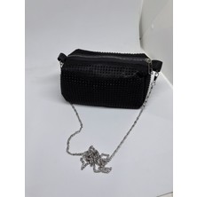 Livayss Çanta Livayss Siyah Taşlı Kadın Abiye ve El Çantası