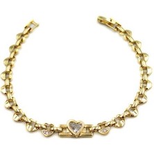 İsmiyle Al Xuping Vip Bileklik - Altın