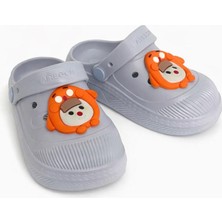 Adımist Çocuk Unisex Işıklı Kaydırmaz Rahat Taban Deniz, Havuz , Banyo, Günlük Yürüyüş Terliği