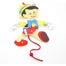 Flamex Ahşap Salanan Pinokyo Figürü ALK1196