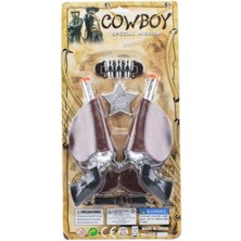 Flamex Vahşi Batı Ikili Tabanca Seti-Mga