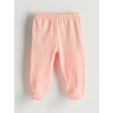 Lc Waikiki Yeni Sezon Beli Lastikli Çoraplı Kız Bebek Pijama Alt