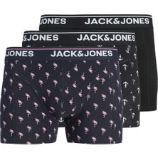 Jack Jones Jacbarry Trunks 3 Pack Styd Erkek Siyah Boxer 12295181-02