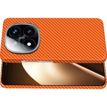 Flamex Newface Xiaomi Mi 15T Vega Magsafe Kapak - Turuncu