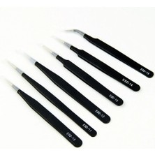 Epilons ESD-101112131415 6 Parça Anti Statik Cımbız SET-(5775)