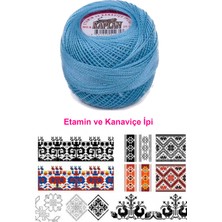 İsmiyle Al Kaplan Etamin ve Kanaviçe Ipi 8 No Kod/renk: 293 - Royaleks