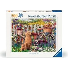 SHC4200 Ravensburger 500 Parçalı Puzzle Bahçede Köpekler