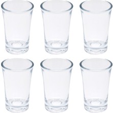 İsmiyle Al Kahve Yanı 6'lı Su Bardağı Tosca Shot ROYALEKS-TG-2022