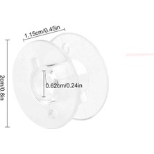 İsmiyle Al 10 Adet Ev Tipi Makineler Için Plastik Masura