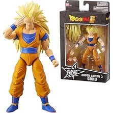 SHC4200 Bandai 16 Santimetre Dragon Ball Super Saiyan 3 Goku Poz Verilebilir Figür - Dragon Stars