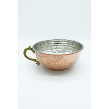 İsmiyle Al Bakır Ayran Tası 12X12X6CM