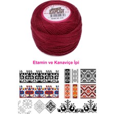 İsmiyle Al Kaplan Etamin ve Kanaviçe Ipi 8 No Kod/renk: 818 - Royaleks