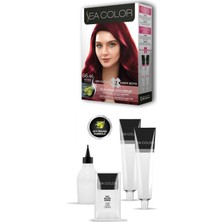 İsmiyle Al 2 Tüp Krem Saç Boyası Seti Ateş Kızılı No:66.46