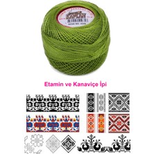 İsmiyle Al Kaplan Etamin ve Kanaviçe Ipi 8 No Kod/renk: 3348 - Royaleks