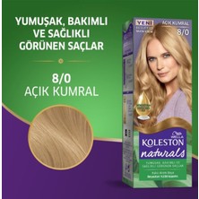 İsmiyle Al Naturals Saç Boyası Açık Kumral 8/0