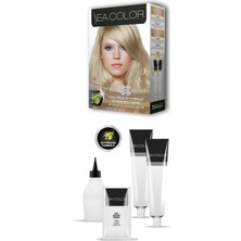 İsmiyle Al 2 Tüp Krem Saç Boyası Seti Platin Sarısı No:0.1