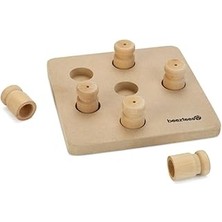 SHC4200 Beeztees Köpek Zeka Geliştirme Oyuncağı, Ahşap, 18X18X3CM