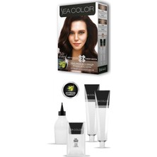 İsmiyle Al 2x2 Tüp Krem Saç Boyası Seti Açık Kahve No:5.0