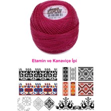 İsmiyle Al Kaplan Etamin ve Kanaviçe Ipi 8 No Kod/renk: 115 - Royaleks