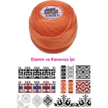 İsmiyle Al Kaplan Etamin ve Kanaviçe Ipi 8 No Kod/renk: 244 - Royaleks