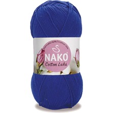 İsmiyle Al 5 Adet Cotton Lüks Yelek Tunik Kazak Bluz Hırka Ipi Yünü Saks Mavi 97561