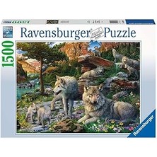 SHC4200 Ravensburger 165988 Kurtlar Yetişkin Puzzle, 1500 Parça