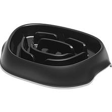 SHC4200 Moderna Slomo Hızlı Yeme Önleyici Mama Kabı - Siyah 950 ml