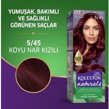 İsmiyle Al Naturals Saç Boyası Koyu Nar Kızılı 5/45