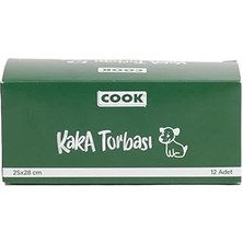 SHC4200 Cook Kaka Torbası Yedeği 12 Rulo x 30 Torba, Toplam 360 Torba
