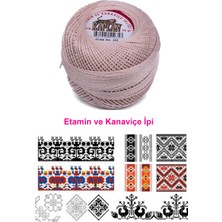 İsmiyle Al Kaplan Etamin ve Kanaviçe Ipi 8 No Kod/renk: 302 - Royaleks