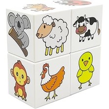 SHC4200 Küpss Ece'nin Mini Hayvanat Bahçesi, 24 Sevimli Hayvan Figürü - 1 Yaş Oyuncak - Bebek Oyuncakl