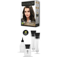 İsmiyle Al 2 Tüp Krem Saç Boyası Seti Yoğun Koyu Küllü Kumral No:6.11