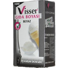 İsmiyle Al Visser Toz Gıda Boyası Beyaz