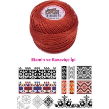 İsmiyle Al Kaplan Etamin ve Kanaviçe Ipi 8 No Kod/renk: 918 - Royaleks