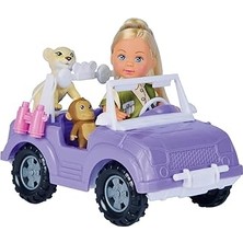 SHC4200 Simba, 105733648, Evi Love Safarisi, Özel Oyun Seti, Araç ve Figürler ile Birlikte, Aksesuarlı, 6cm