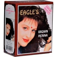 İsmiyle Al Eagle's Orijinal Hint Kınası Saç Boyası Kahverengi - Brown Henna