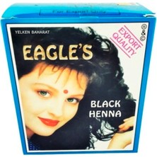 İsmiyle Al Eagle's Orijinal Hint Kınası Saç Boyası Siyah - Black Henna