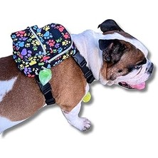 SHC4200 Renkli Pati Çantalı Göğüs Tasması Small