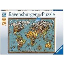 SHC4200 Ravensburger Puzzle, Butterflies, 500 Parça