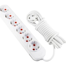 İsmiyle Al 6 Lı 5 mt Grup Priz ROYALEKS-4850