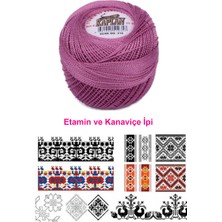 İsmiyle Al Kaplan Etamin ve Kanaviçe Ipi 8 No Kod/renk: 318 - Royaleks