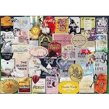 SHC4200 Ravensburger, 1000P Puzzle Etiketler, Yetişkin Puzzle