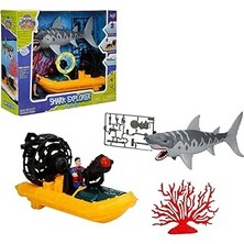 SHC4200 Oyun Set Shark Exploer Işıklı 12 Parça