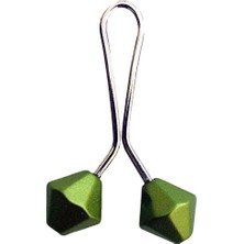 İsmiyle Al Tesettür Eşarp ve Şal Klipsi Yeşil