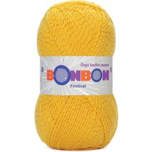 İsmiyle Al 1 Adet Festival Simli Örgü Ipi Yünü Renk NO:217