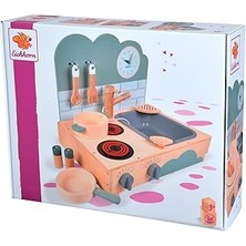 SHC4200 Eichhorn Küçük Mutfak Tezgahı, Sesli Ocak, Lavabo ve Aksesuarlar, Kolay Kurulum, 40 x 35 x 31 Cm, A